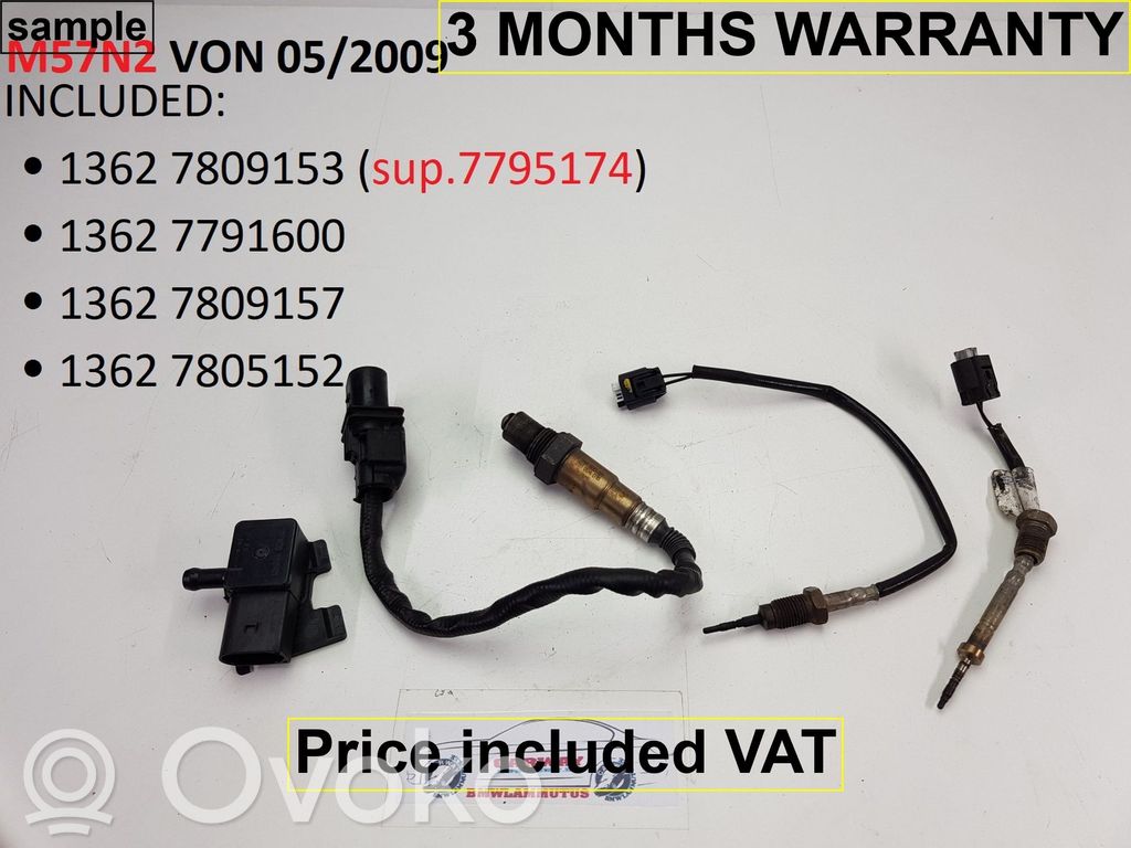 BMW 5 E60 E61 Lambda probe sensor 