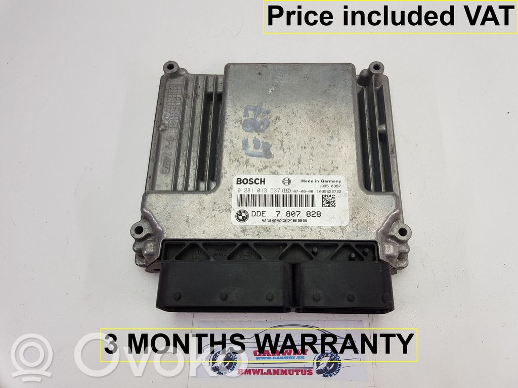 Engine control unit/module   13617807828,7807828,7807529,7806700,7807143,7807204,7807828,7808403,7809001,7810001,7811701,7812001,7812501,8506281