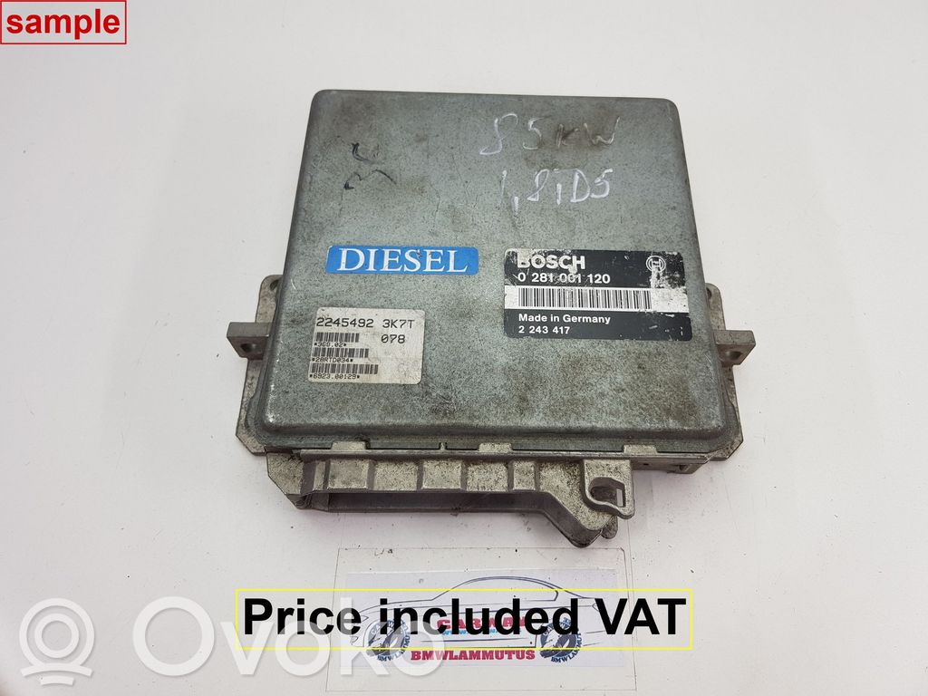 Engine control unit/module   13612245492,2245492,2245135,2244241,2244552,2244602,2244666,2245492,2245681