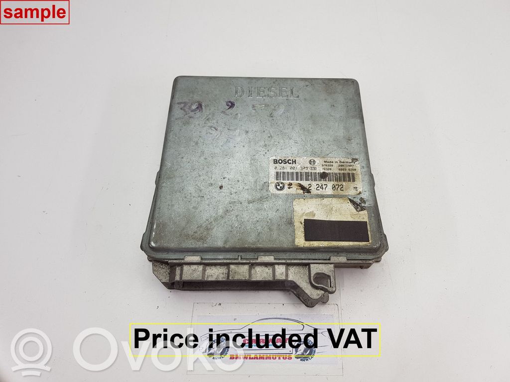 BMW 7 E38 Sterownik / Moduł ECU 