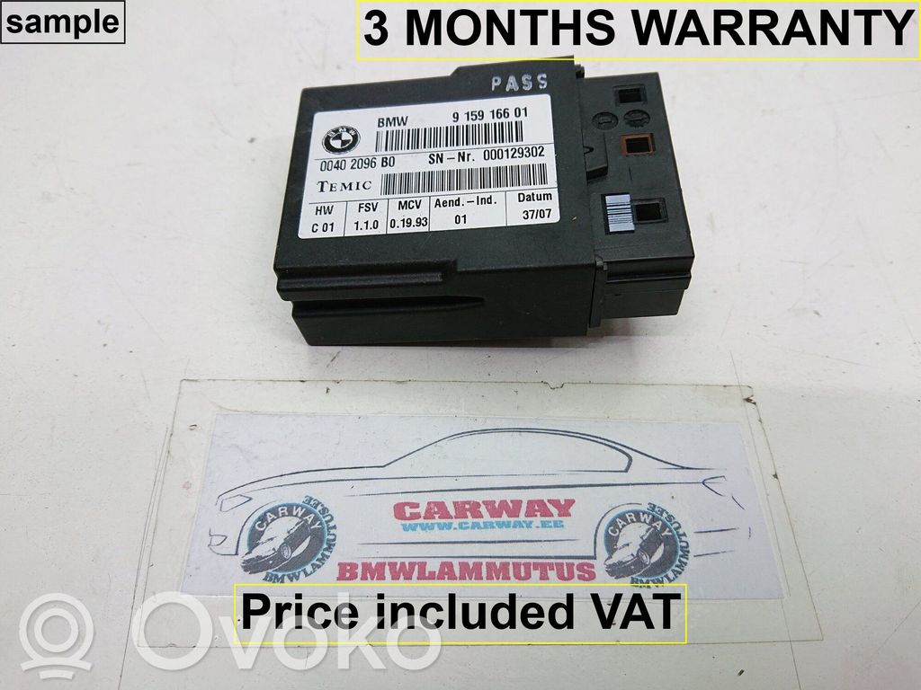 BMW 5 E60 E61 Seat control module 