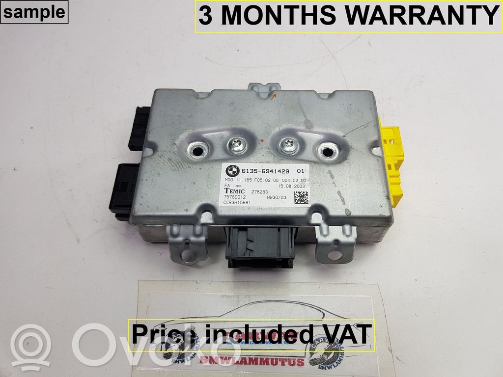 Door control unit/module   61359110845,9110845,61356941429,6937699,6939709,6941427,6941429,6944498,6945144,6948689,6952985,6957759,6963013,6976155,9110845