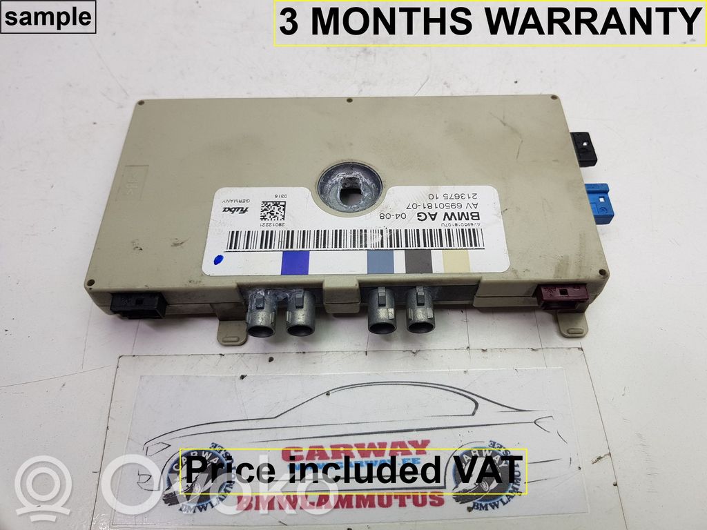 BMW 3 E92 E93 Antenas pastiprinātājs 