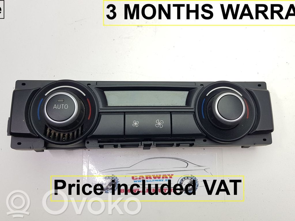Climate control unit   64119215514,9215514,64119129014,9129014,9166317,9215514