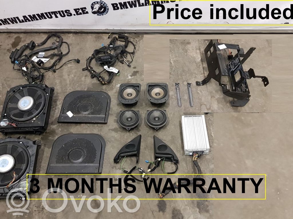 BMW 6 E63 E64 Zestaw audio 