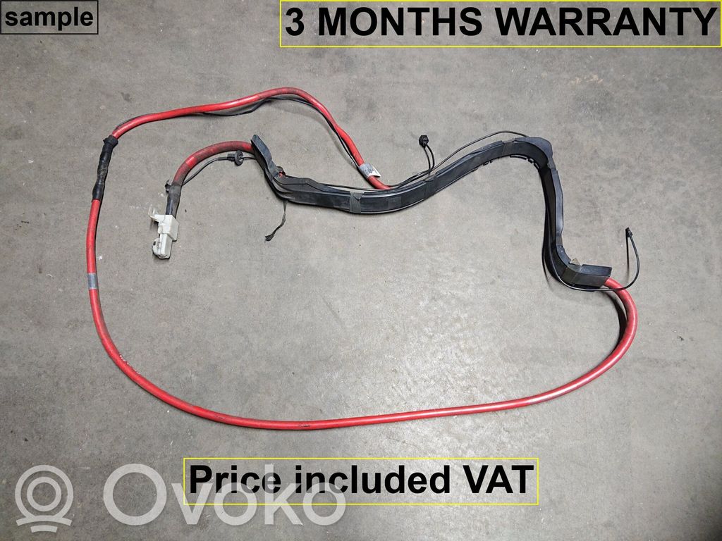 BMW 5 E60 E61 Positive cable (battery) 