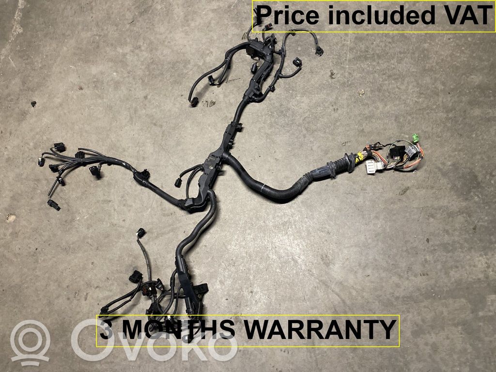 BMW X6 E71 Engine installation wiring loom 