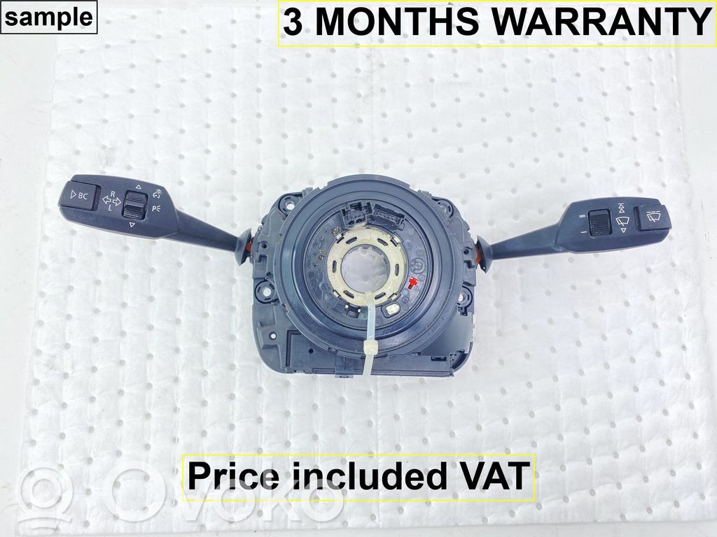 BMW 3 E90 E91 Bloc semnalizator și ștergător parbriz 