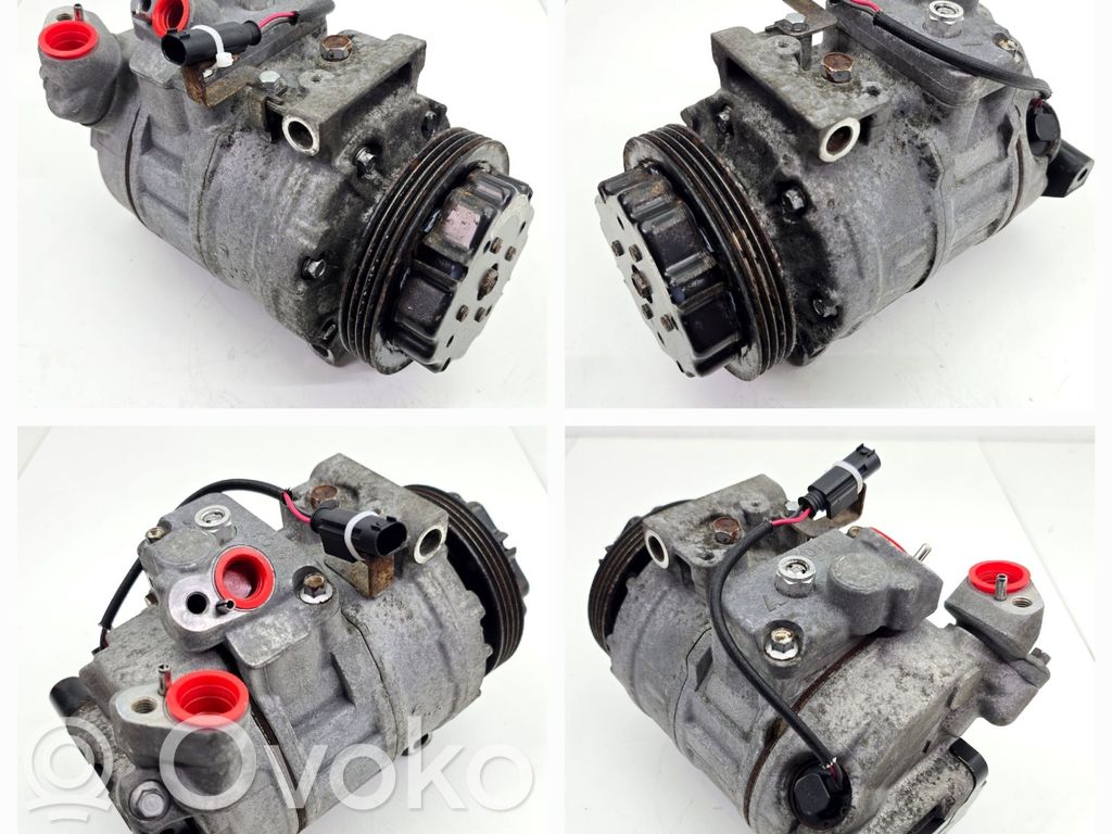 BMW 7 E65 E66 Ilmastointilaitteen kompressorin pumppu (A/C) 