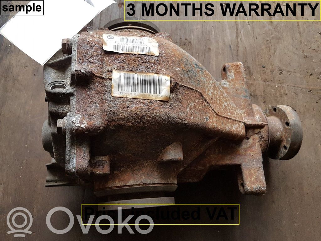 BMW 5 E60 E61 Aizmugurējais reduktors 