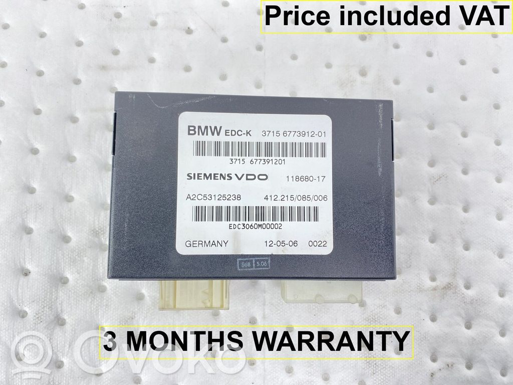 BMW 7 E65 E66 Module de commande suspension 