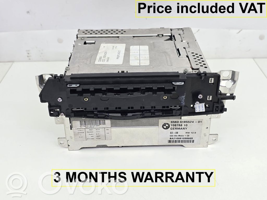 BMW 5 E60 E61 Panel / Radioodtwarzacz CD/DVD/GPS 