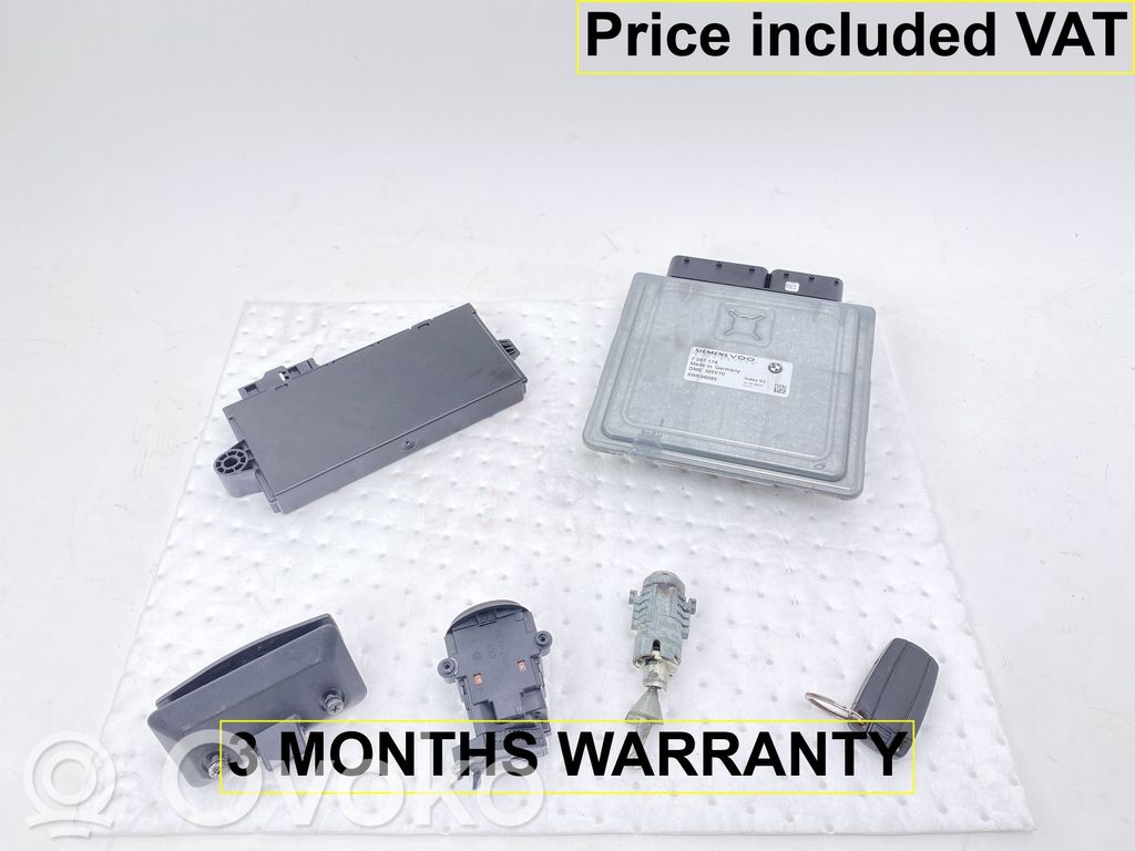 BMW 5 E60 E61 Engine ECU kit and lock set 