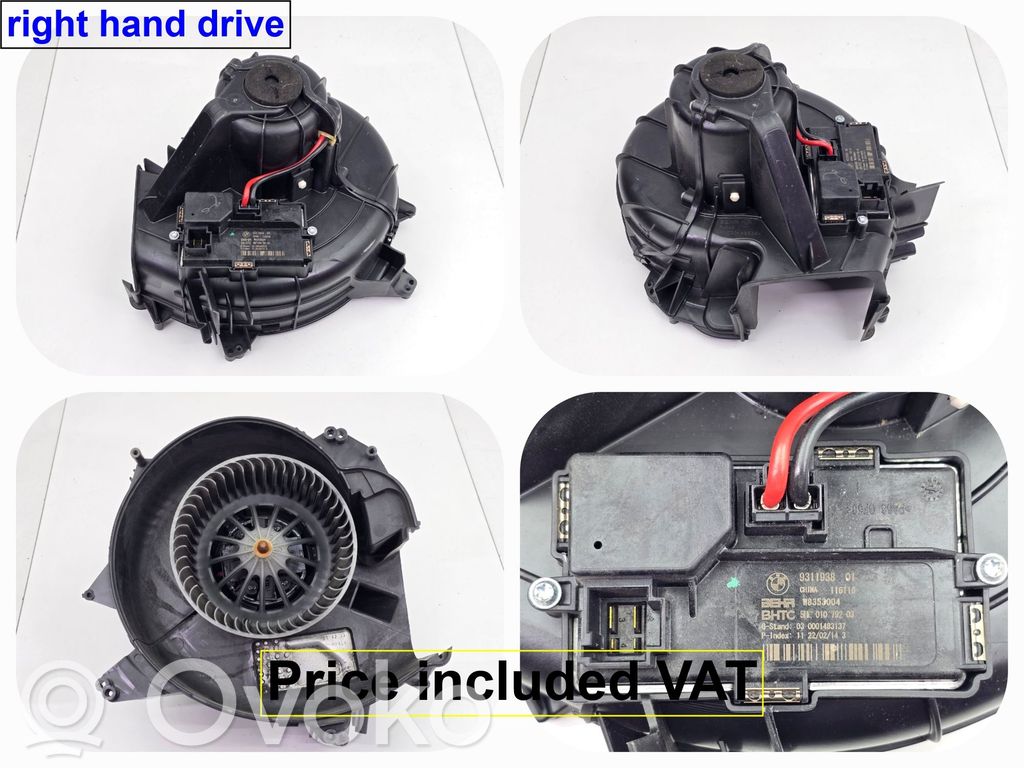 BMW 7 F01 F02 F03 F04 Alte piese aer condiționat (A/C) 