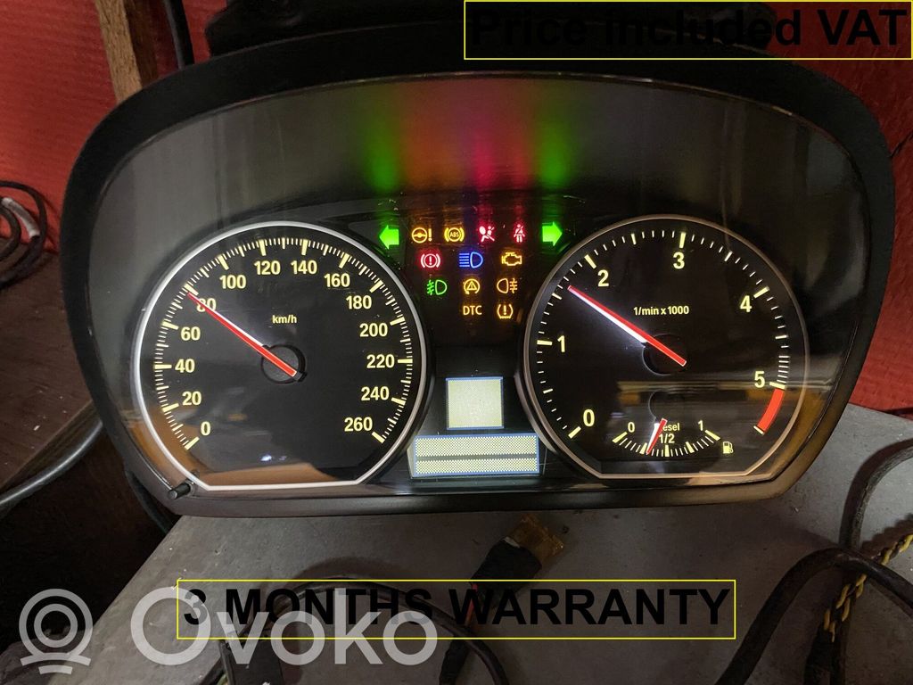 BMW 1 E82 E88 Speedometer (instrument cluster) 