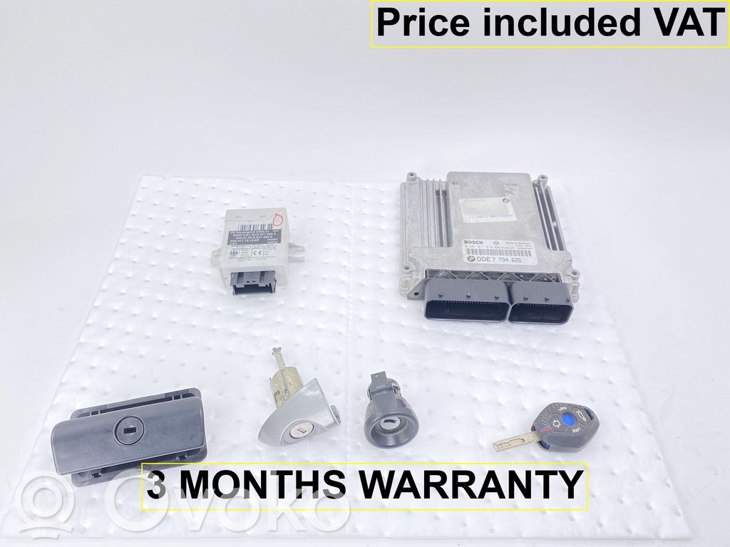 BMW X5 E53 Engine ECU kit and lock set 