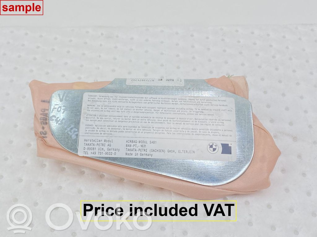 BMW 7 F01 F02 F03 F04 Poduszki powietrzne Airbag / Komplet 