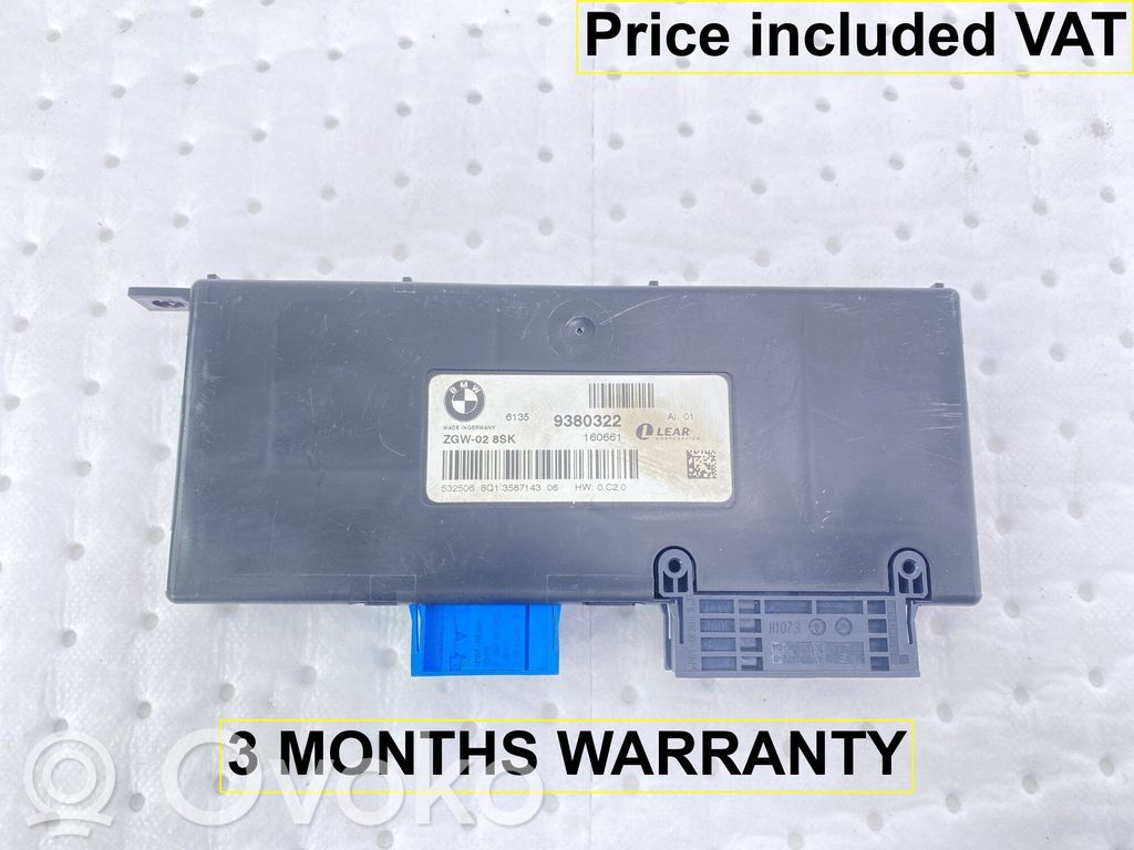 BMW 5 F10 F11 Moduł sterowania Gateway 