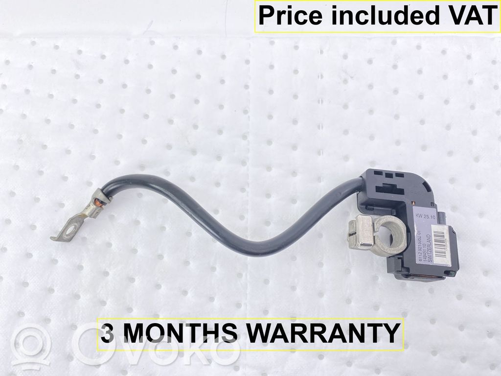 BMW 3 E90 E91 Cable negativo de tierra (batería) 