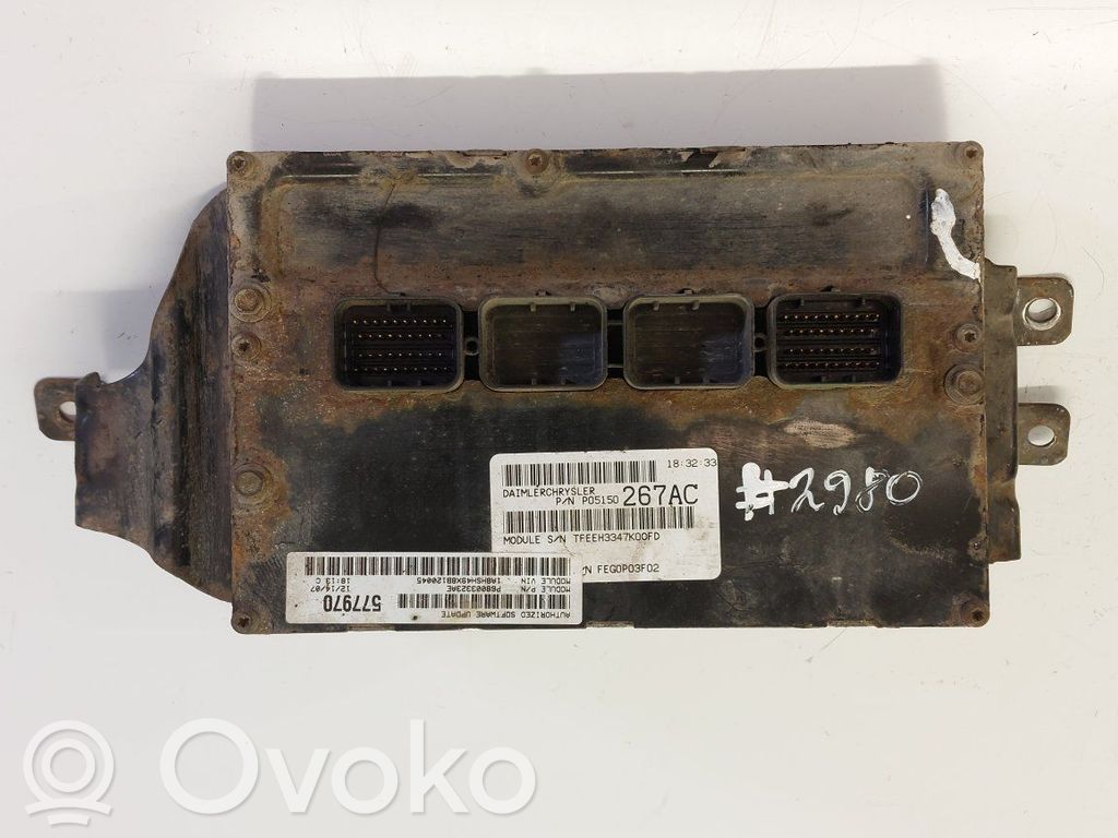 Chrysler Grand Voyager V Gearbox control unit/module 