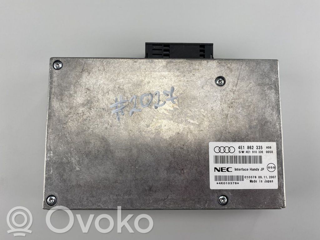 Audi A6 S6 C6 4F Tālruņa vadības bloks 