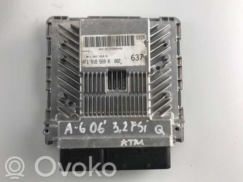 Audi A6 S6 C6 4F Variklio valdymo blokas 