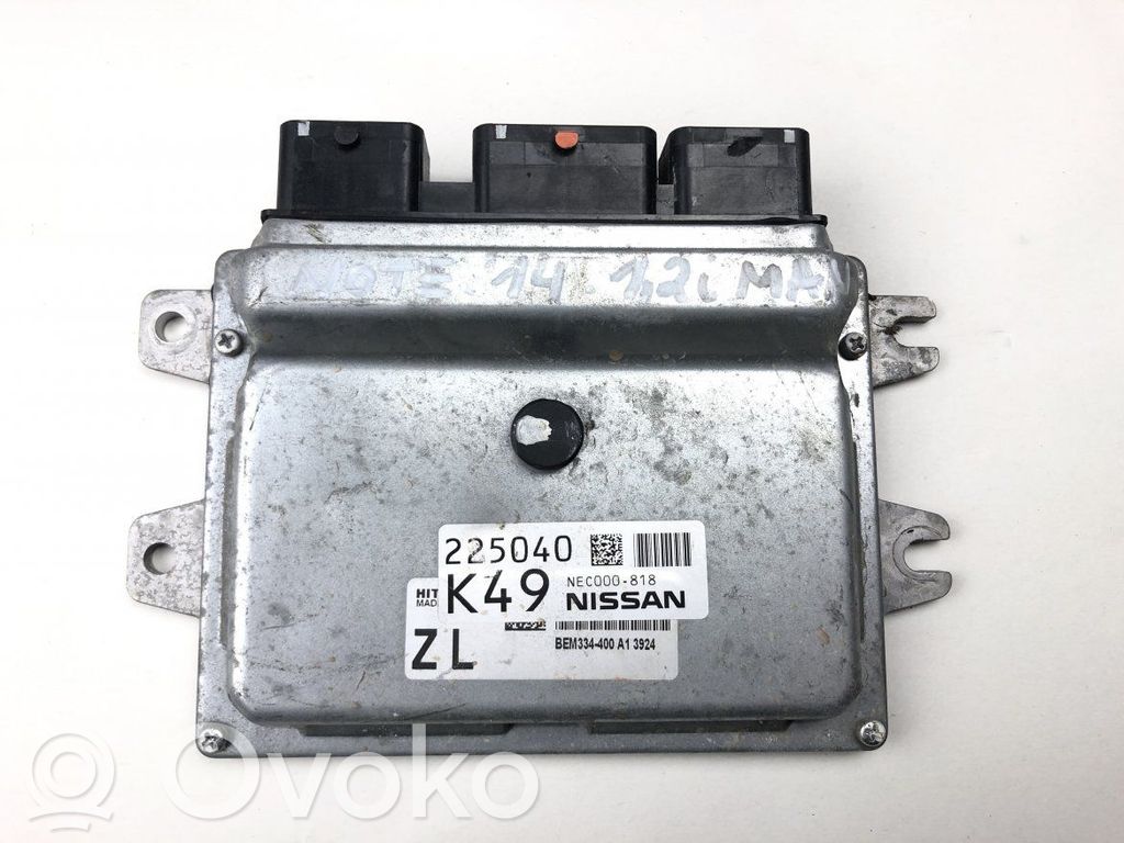 Nissan Note (E12) Engine control unit/module 