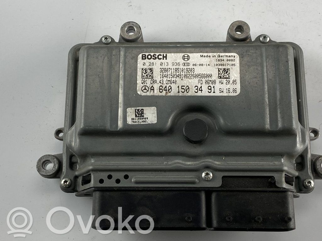 Mercedes-Benz A W169 Engine control unit/module 