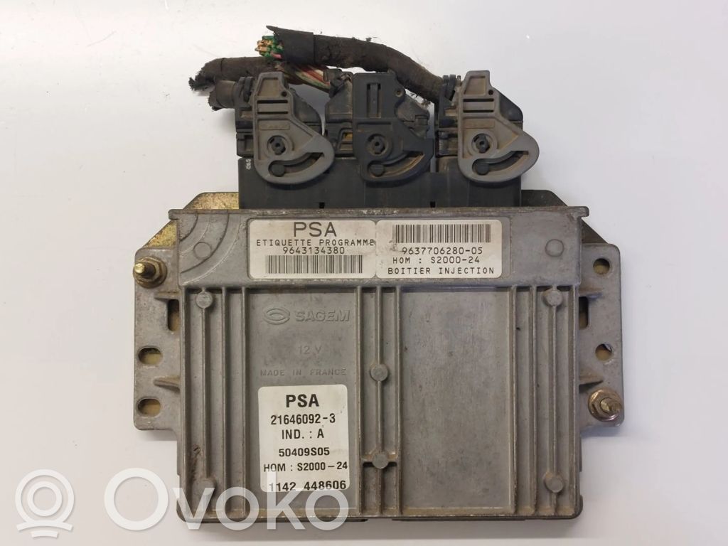 Peugeot Partner Engine control unit/module 