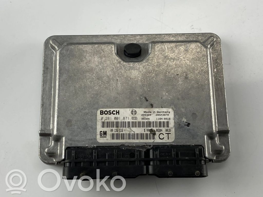 Opel Vectra B Engine control unit/module 