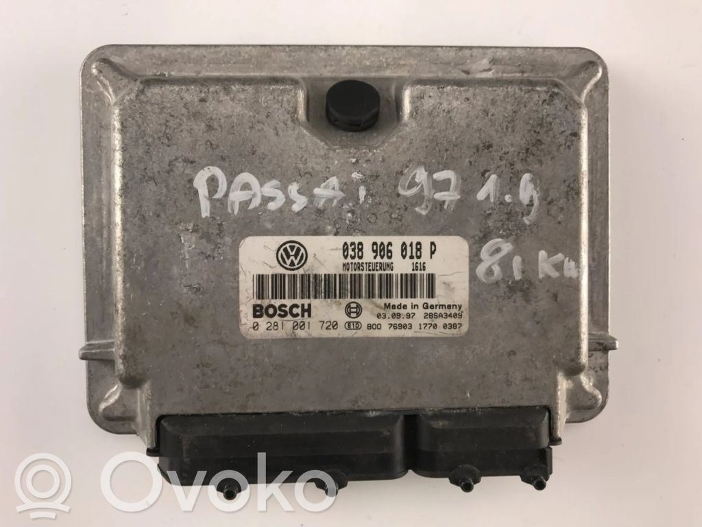 Volkswagen PASSAT B5 Engine control unit/module 