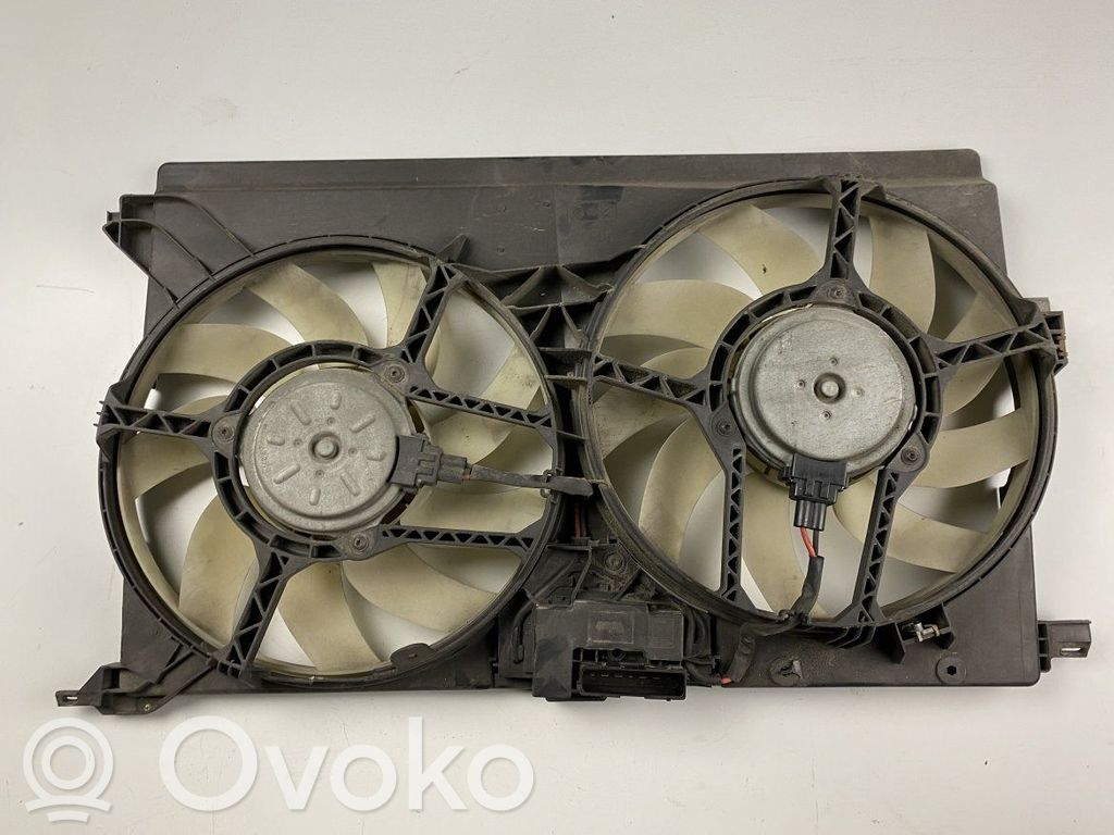 Saab 9-3 Ver2 Elektrinis radiatorių ventiliatorius 