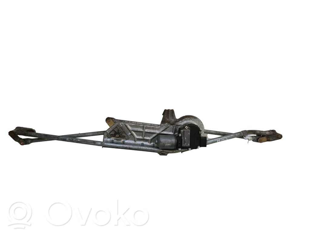 Front wiper linkage