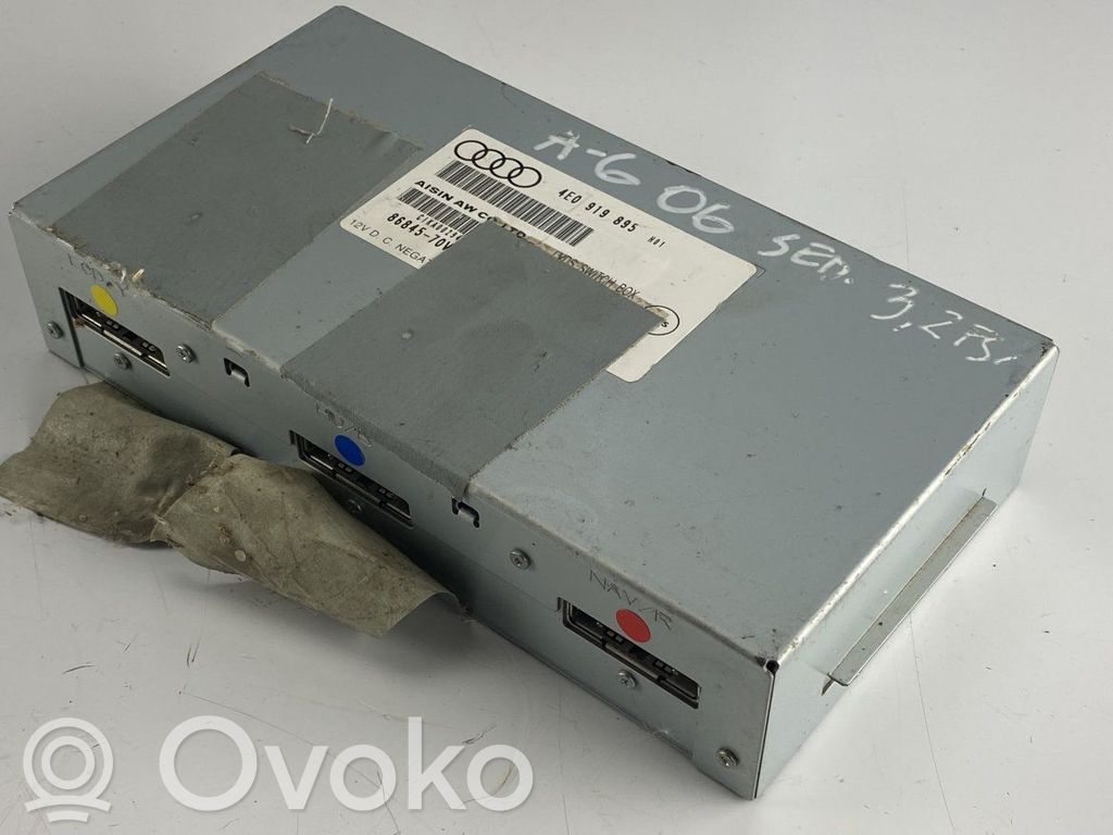 Audi A6 S6 C6 4F GPS navigation control unit/module 