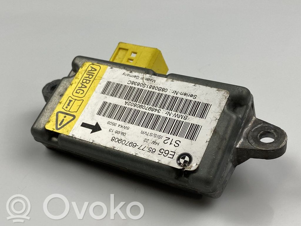 BMW 7 E65 E66 Airbag deployment crash/impact sensor 