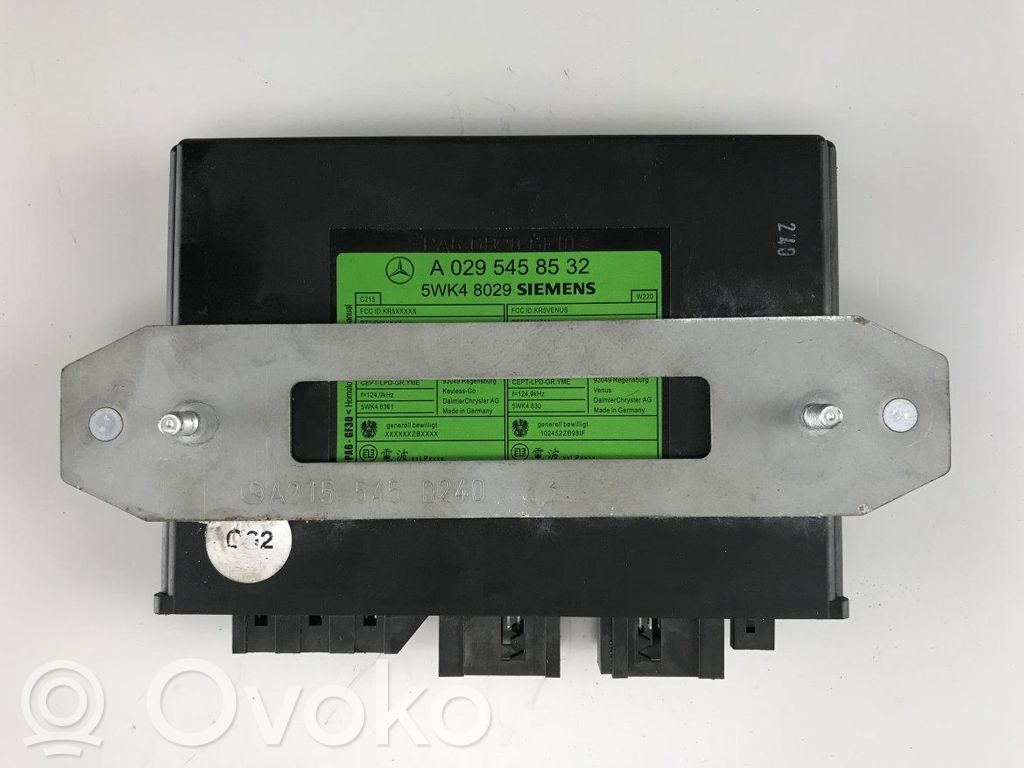 Mercedes-Benz CL C215 Keyless (KESSY) go control unit/module 