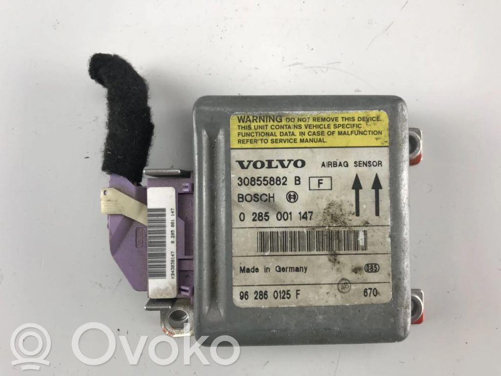 Volvo S40, V40 Airbag control unit/module 