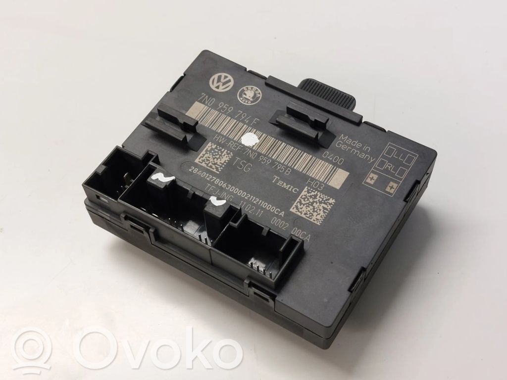 Volkswagen Sharan Door control unit/module 