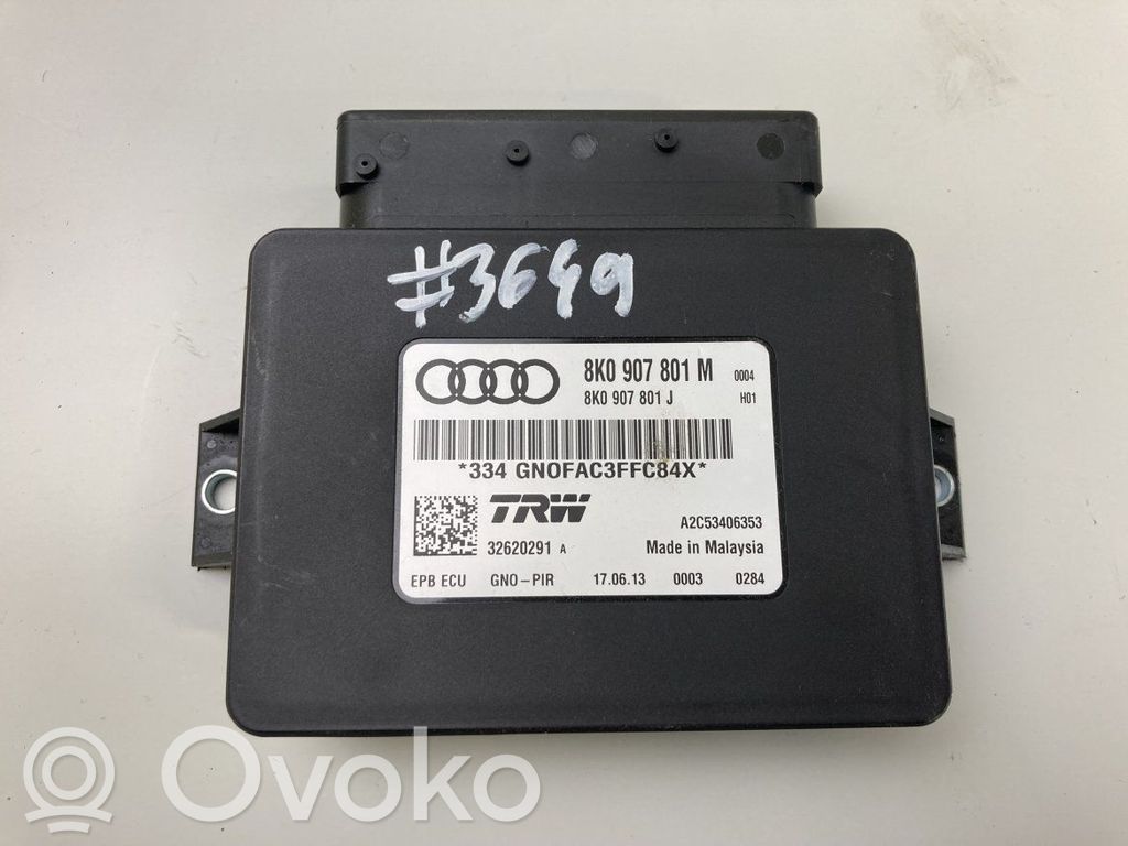 Audi A4 S4 B8 8K Moduł / Sterownik hamulca ręcznego 