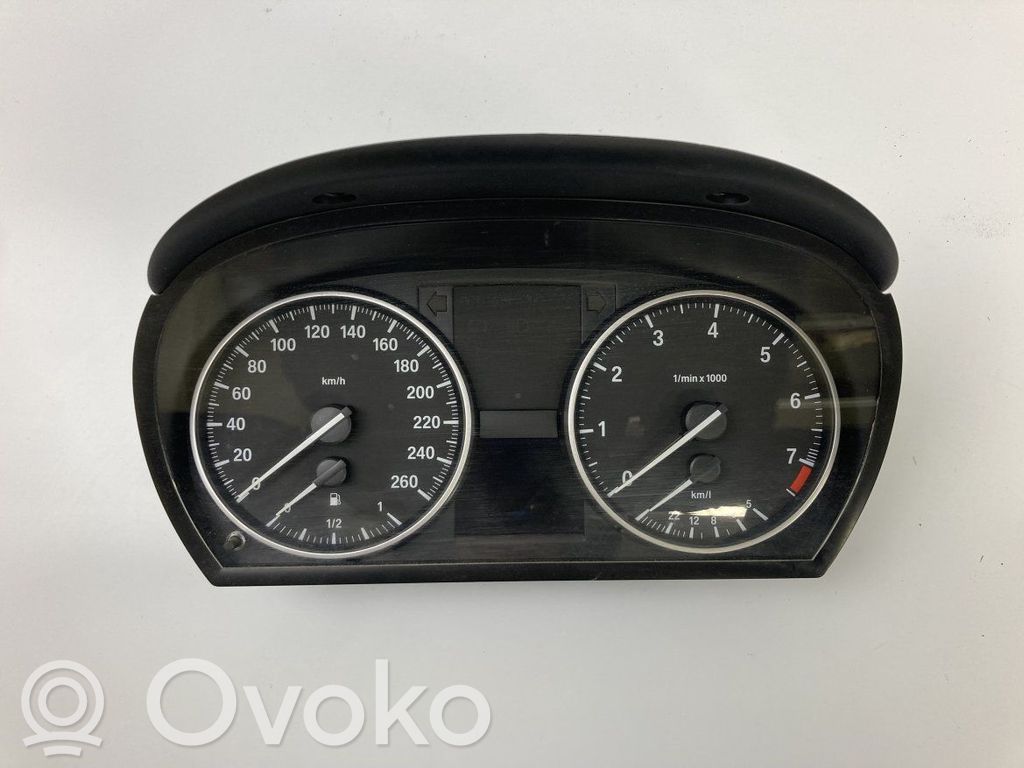 BMW 3 E90 E91 Speedometer (instrument cluster) 