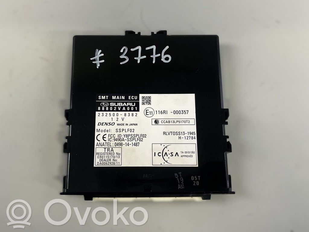Subaru Levorg Keyless (KESSY) go control unit/module 
