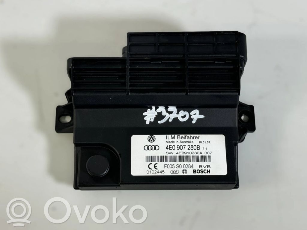 Audi A8 S8 D3 4E Citu veidu vadības bloki / moduļi 