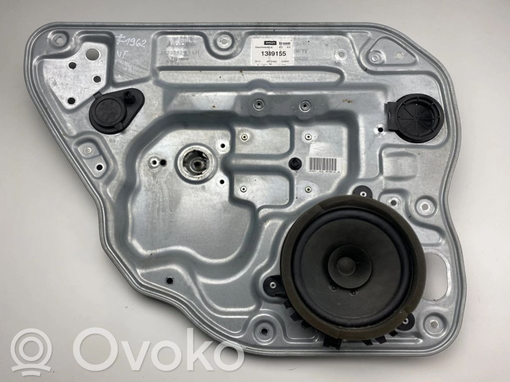 Mechanizm podnoszenia szyby tylnej bez silnika   1389155,8679082,30657444,997706110