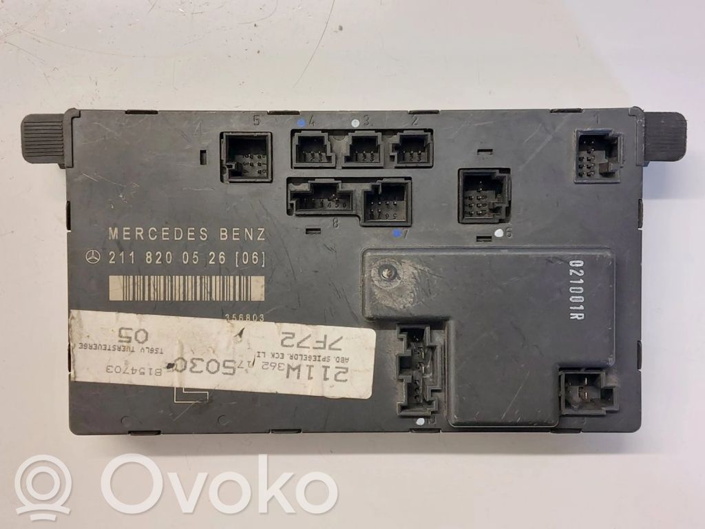 Mercedes-Benz E W211 Door control unit/module 