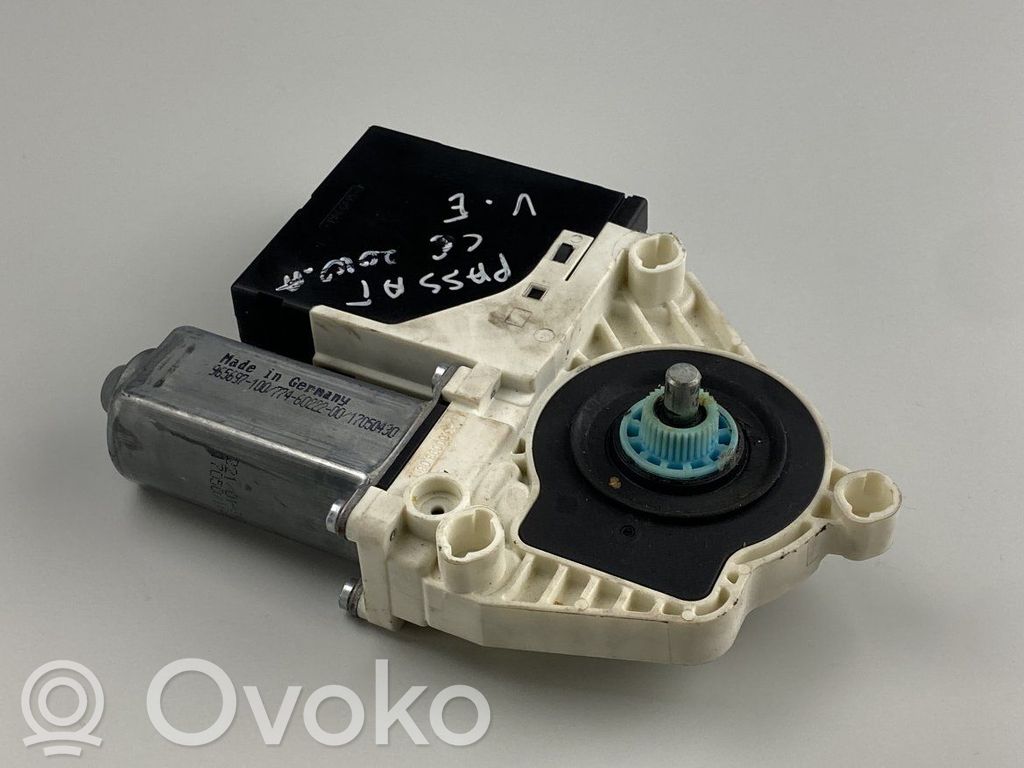 Volkswagen PASSAT CC Silnik regulatora szyby drzwi przednich 