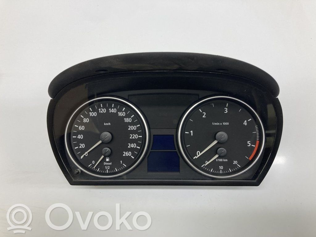 BMW 3 E90 E91 Geschwindigkeitsmesser Cockpit 