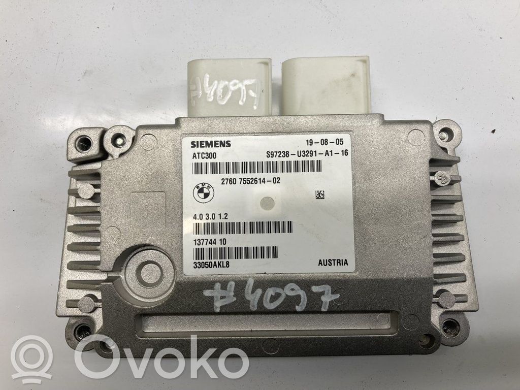 BMW 3 E90 E91 Pārnesumkārbas vadības bloks 