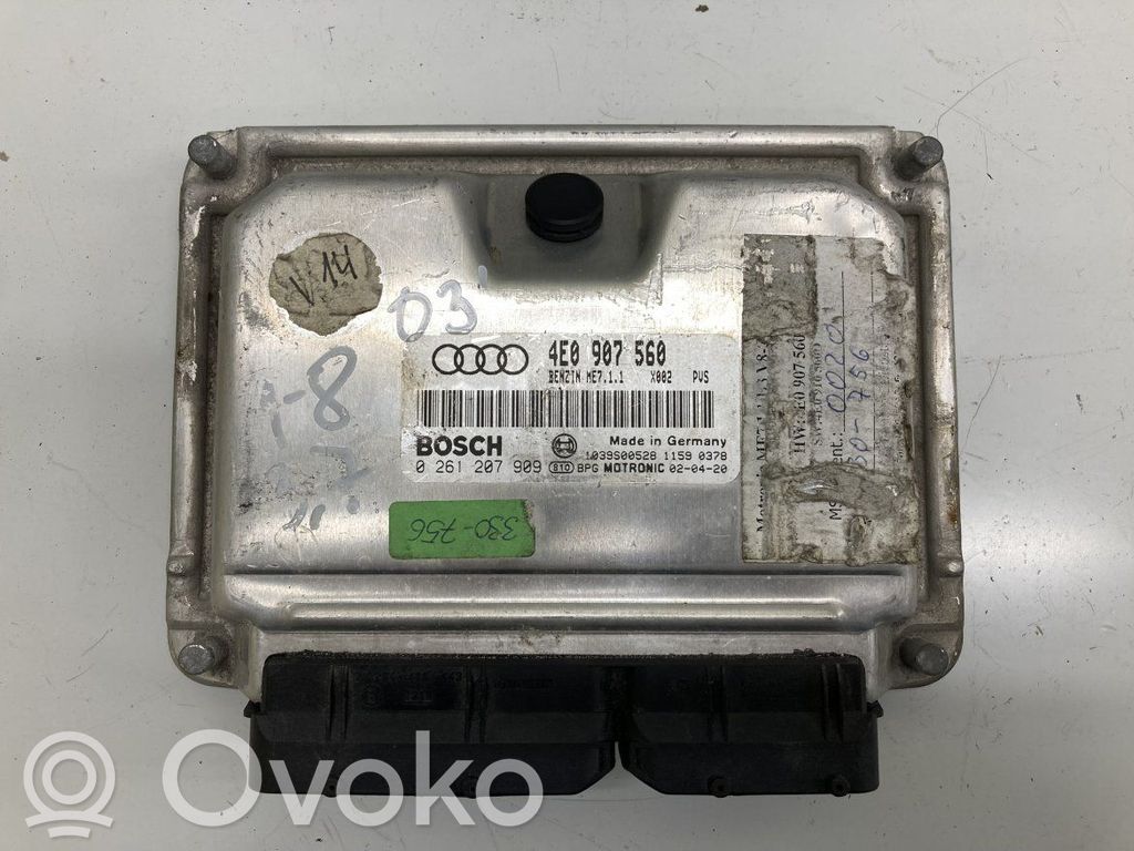 Audi A8 S8 D3 4E Engine control unit/module 