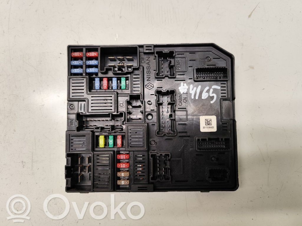 Renault Koleos I Fuse box set 
