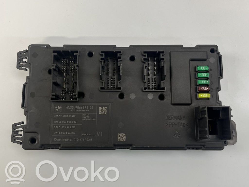 BMW 3 F30 F35 F31 Skrzynka bezpieczników / Komplet 